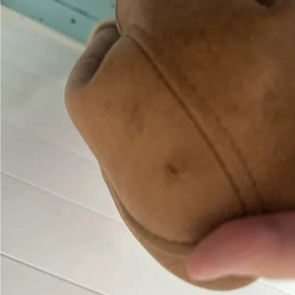 Shearling Reversible Coat with Detachable hood Size 10 Vintage - Picture 14 of 17